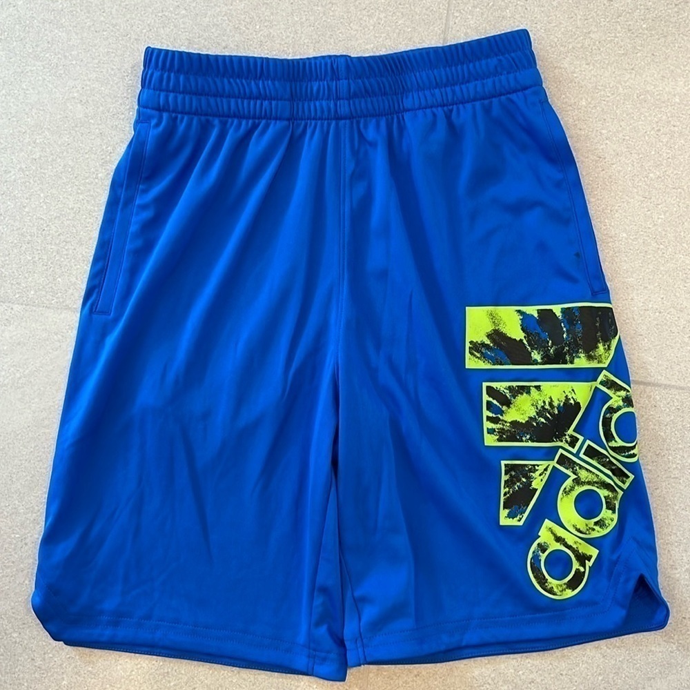 Adidas Blue Jersey Activewear Shorts!